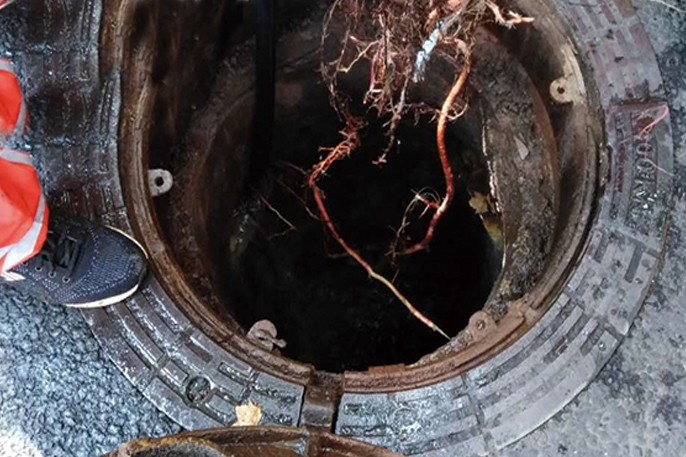 玉泉街道管道预处理